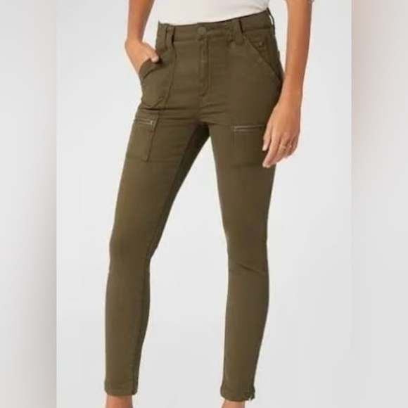 Joie Denim - 🎉HOST PICK 🎉Joie Dark Olive So Real Skinny Cargo Jeans, size 32